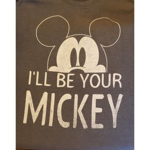 Disney Mickey Mouse I'll Be Your Mickey Couples Shirt